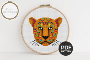 Jaguar Face Cross Stitch Pattern Review